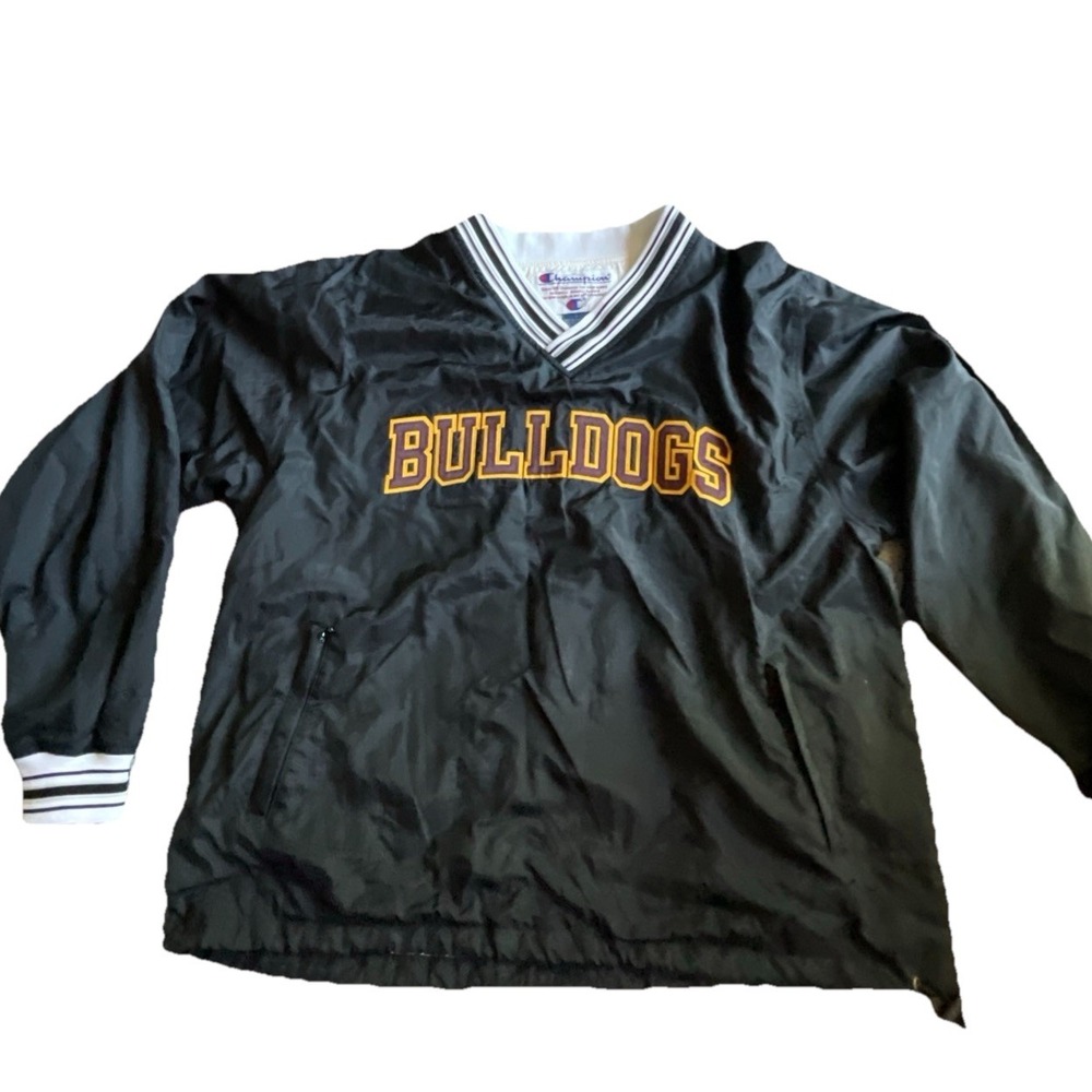 Vintage Champion University of Minnesota-Duluth Bulldogs Embroidered‎ Jacket L